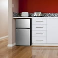 thumbnail image 5 of Arctic King 3.2 Cu Ft Two Door Mini Fridge with Freezer, Stainless Steel Look, E-star, 5 of 5