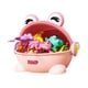 thumbnail image 3 of Divertidos juguetes de rana saltarina, geniales ranas saltarinas, regalos de fiesta con cubo de juguete saltarín Rosa, 3 of 9