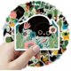 thumbnail image 4 of 100PCS Balck Cat Stickers,Cat Decals, Plant Aesthetic Decals Vinyl Waterproof for Water Bottles Laptop Skateboard Computer Phone,Cat Stickers, 4 of 4