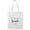 White, variant on Always A Reason To Smile Tote Bag - Image by Shutterstock, One Size Cotton Canvas Tote Bag