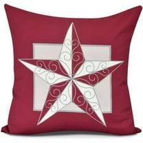 Simply Daisy, Night Star Geometric Print Outdoor Pillow