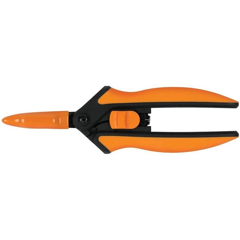 Fiskars 399241-1002 Micro-Tip Pruning Snips, Non-Stick Blades, 2