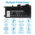thumbnail image 4 of Batería para Laptop Futurebatt 1FKCC 7.6V 38Wh para Dell Latitude 7200 7210, 4 of 9