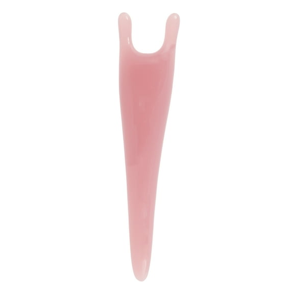 Unique Bargains 1 Pc Facial Muscle Stick Nose U-shaped Skincare and Massaging Tool Pink Purple