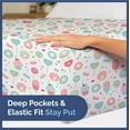 thumbnail image 6 of CGK Linens 4-Piece Cute & Cozy Kids Sheet Set - Full Size Kids Bedding With Vibrant Designs For Boys, Girls, Teens, Toddler, Sweets, 6 of 6