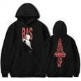 thumbnail image 2 of Bas Rapper Hoodie We Only Talk About Real Sxxt When We’re FXXked Up Tour Men Women Fashion Long Sleeve, 2 of 3