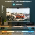 thumbnail image 3 of Quntis Barre Lumineuse pour Moniteur PRO+ avec Télécommande, Compatible avec Moniteur Incurvé/plat, Lampe d'Ordinateur USB Protection des Yeux à Intensité Réglable pour Écran avec Gradation Automatique, Sans Éblouissement Arrêt à la Maison, 3 of 9