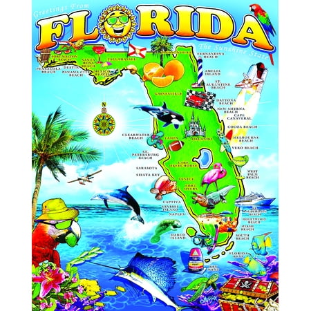 JGR COPA Greetings From Florida Beach Blanket, 1 Each