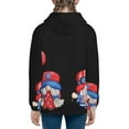 thumbnail image 6 of Kdxio Happy Independence Day Gnome Pattern Kids Boys Girls Zip Up Hoodie 3D Printed Hooded Sweatshirt Hoody Coat with Pocket 7-12 Y-Small, 6 of 6