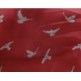 thumbnail image 3 of oneOone Georgette Viscose Fabric Bird Ikat Printed Fabric 1 Yard 42 Inch Wide, 3 of 3