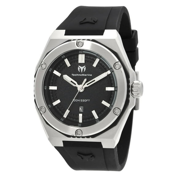 Technomarine Coral Quartz Black Dial Men's Watch TM-416072