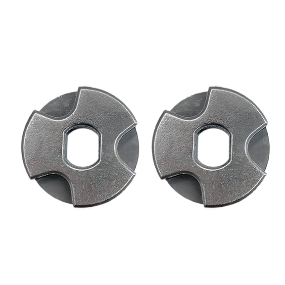 2pcs Heavy Duty Stainless Steel Chainsaw Sprocket Suitable For Power Tool Use With 10mm & 12mm Holes Replacement Parts