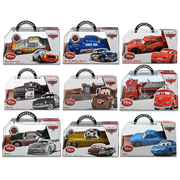 Disney Pixar Die-Cast Cars Movie Toy Collector Set Lighning Mcqueen-Doc As Hudson Hornet-Tow Mater Truck-Red Fire Truck-Sheriff Polic Car-Boost-Sally-Tex-Darrell Cartrip 1:43 Scale Cartoon Merchandise