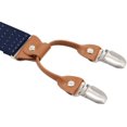 thumbnail image 3 of Timiot Men’s Y-Back 4 Metal Clip Elastic Wide Suspenders Perfect For Both Casual&Formal, 3 of 4