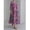 Red, variant on Womens Dresses Floral Print 3/4 Sleeve Crew Neck Button Front Dress Summer Casual Relaxed Fit A-Line Knee-Length Dress