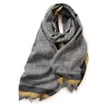 thumbnail image 1 of Bufandas para mujer Bufanda de invierno Bufanda clásica a cuadros Bufanda cálida Bufanda de invierno con tacto de cachemira Bufandas suaves de gran tamaño Chal grande de punto, 1 of 5