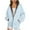 Light Blue, variant on Plus Size Zip Up Hoodies for Womens Pullover Fashion Winter Warm And Fleece Heavy Printed Hooded Jacket With Zipper Double Pockets