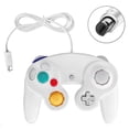 thumbnail image 2 of Controller Replacement for Gamecube Controller,Classic Wired Controller Compatible with Gamecube Console for Wii Nintendo Gamecube (White), 2 of 7
