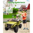 thumbnail image 3 of EastVita 24V Ride on Car for Kids, 2 Seater Ride on Car Truck, Licensed Toyota Electric Car with Parent Remote Control, 4.4MPH, 4x550W Motors, 3 of 7