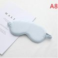 thumbnail image 1 of 1 unid sombra de ojos cubierta de máscara de ojos para dormir parche para los ojos vendado sólido portátil nuevo descanso relajarse cubierta de sombra de ojos almohadilla suave Tan Jianjun unisex, 1 of 2