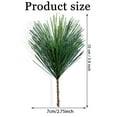 thumbnail image 3 of Artificial Pine Needles Branches,Happon 20 Pcs Small Pine Twigs Stems Picks,Green Plants Pine Needles,Fake Greenery Pine Picks for Christmas Garland Wreath Holiday Garden Decoration, 3 of 6