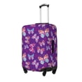 thumbnail image 2 of Salouo Bright Butterflies Pattern Travel Dust-proof Suitcase Cover, Softside Suitcase Protector Luggage Cover Protector for 18-32inch ,Not Included Suitcase, 2 of 8