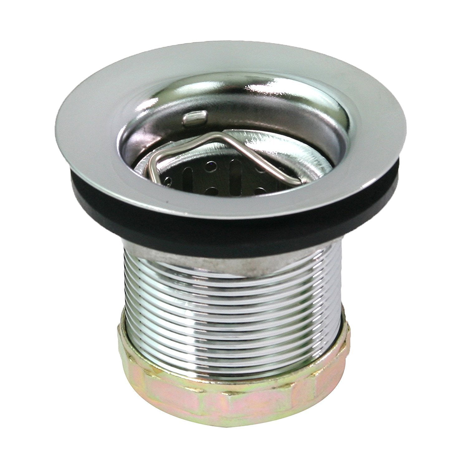 Everflow Bar / Prep Sink (1-7/8” – 2-1/4” ) Junior Duo Stainless Steel Drain Assembly With Deep ...