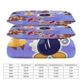 Anime Mario Super Soft Cartoon 3Piece Bedding Set (1 Duvet Cover + 2