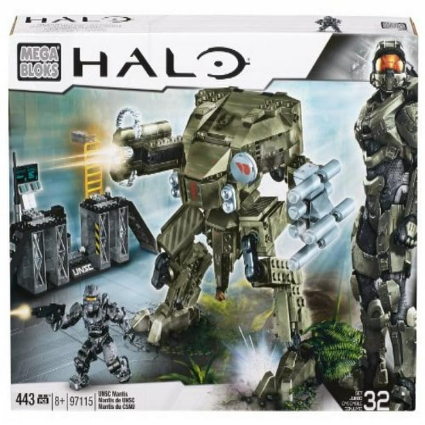Mega Bloks Halo UNSC Mantis, Model 97115, 443 Piece