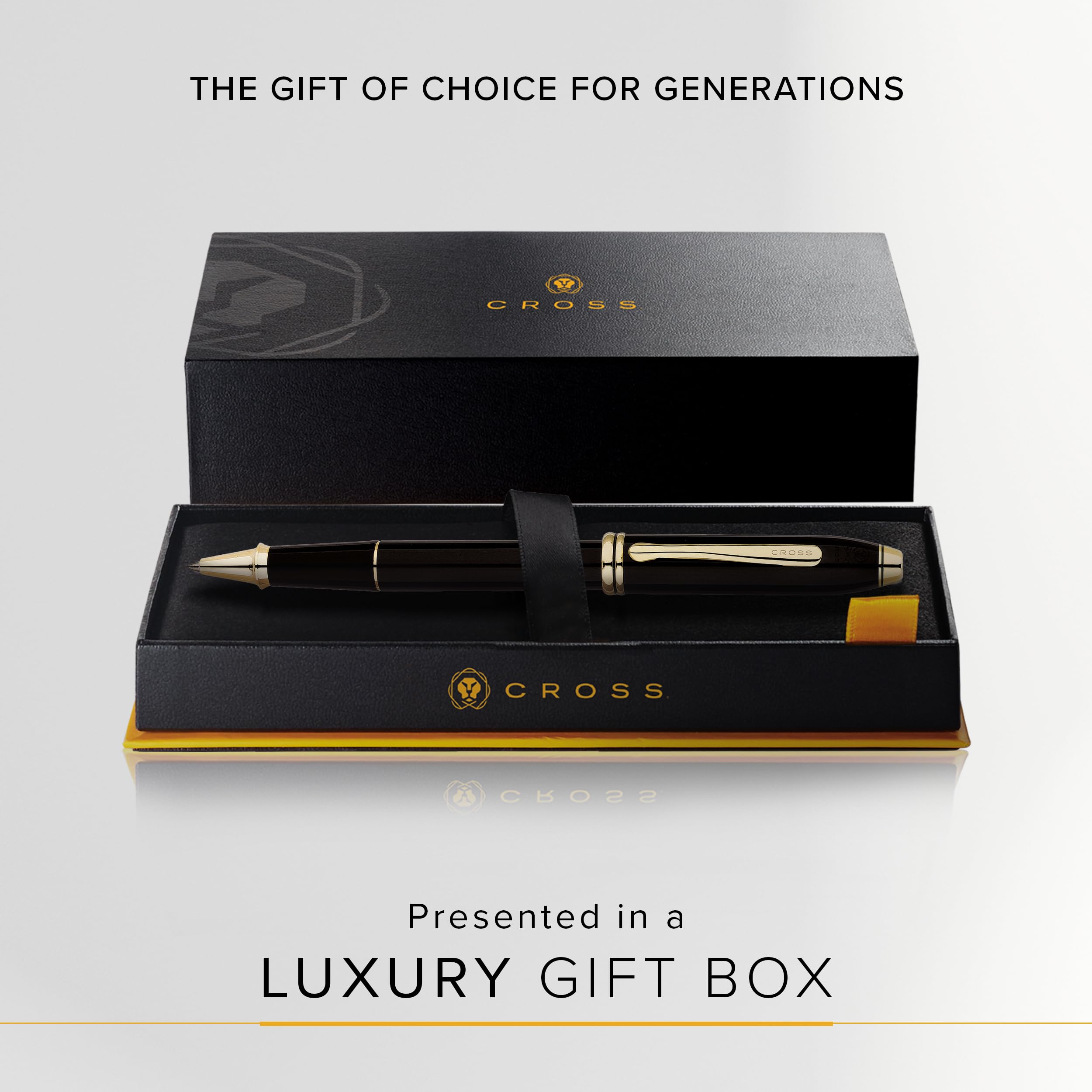 Cross Townsend® Classic Black Lacquer Rollerball Pen
