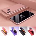 thumbnail image 1 of Samsung Galaxy A20 2019 Case, Sturdy Case for Galaxy A20 6.4", Full Body Coverage Protection Scratch Proof Hard Slim A20 Case With Tempered Glass Screen Protector Skin Case Cover -Rose Gold, 1 of 5