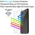 thumbnail image 3 of Para Iphone 12 Pro Iphone 12 Protector De Pantalla De Vidrio Templado Anti Luz Azul Protección Ocular Zenhoo, 3 of 5