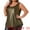 Gold, variant on DARING DIVA Women's Plus Metallic Tank Top Sleeveless Shiny Party Tops 1X Silver