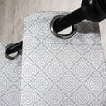 thumbnail image 3 of Ambesonne Ethnic Grommet Curtain, Victorian Floral Motifs, 50" x 84", Tan White, 3 of 6