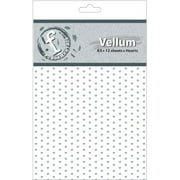 Ruby Rock-It Fundamentals A5 Vellum Sheets, 8.3 by 5.8-Inch, Hearts, 12-Pack