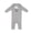 AC-Heather Grey, variant on Doodle Kawaii Cloud I Love My Bubbe Baby Romper Coveralls