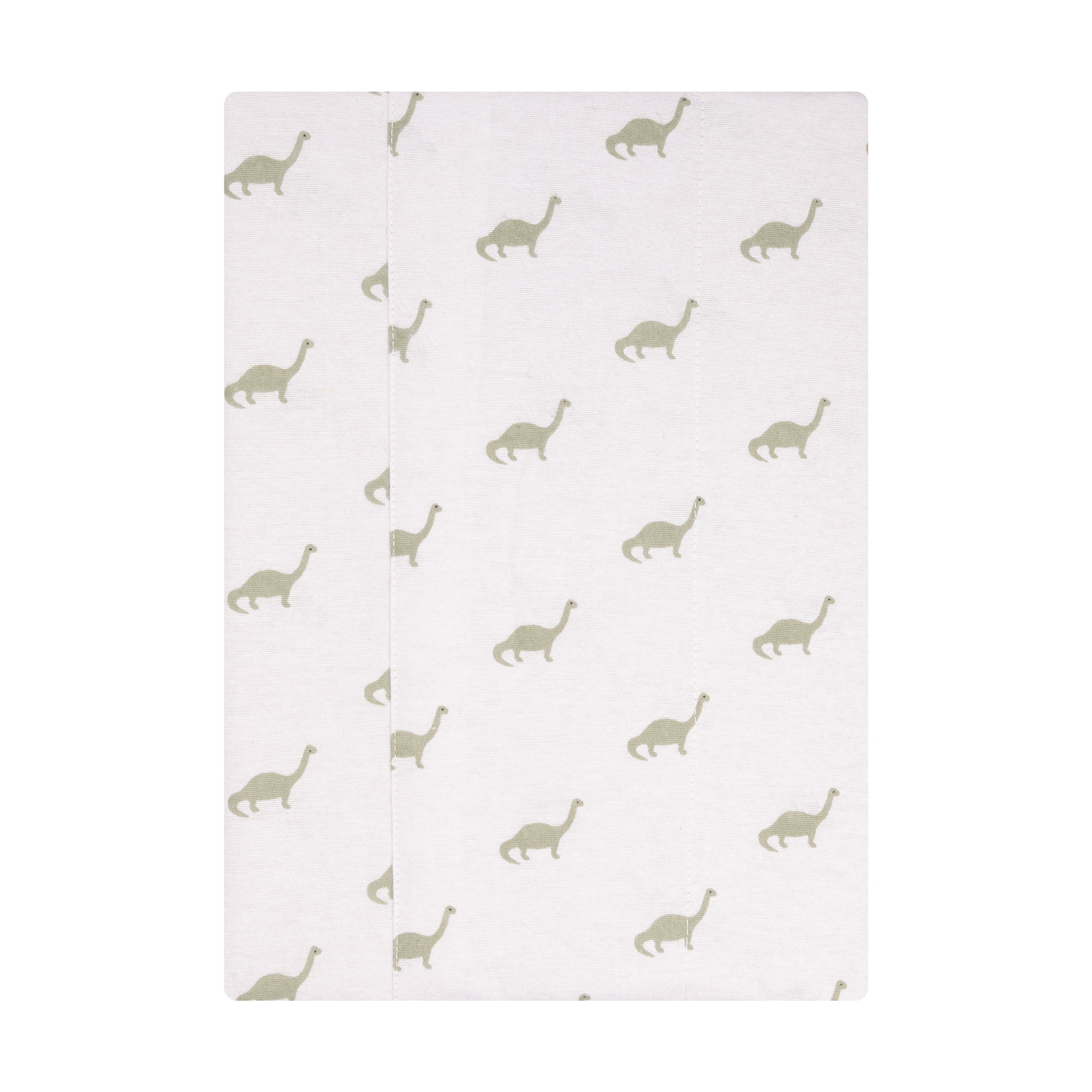 Hudson Baby Cotton Flannel Burp Cloths 4-Pack, Multi Color Dino, One Size