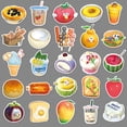 thumbnail image 3 of Pegatinas de comida, 50 pegatinas lindas de comida rápida, pegatinas de hamburguesas, pegatinas impermeables estéticas deliciosas para niños y adolescentes, 3 of 5