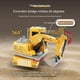 thumbnail image 3 of Excavadora con Control remoto 1:24 para niños, grúa mezcladora, camión, modelo de simulación, coche de ingeniería, juguete, regalo de Navidad, 3 of 4