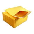 thumbnail image 1 of EcoSwift Brand Premium Kraft Bubble Shipping Bag Self-Seal Mailer, 7.25 in. x 7 in. (Size CD), Solid Gold, 2000-Pack, 1 of 1