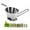 Silver, variant on Qnjujn Stainless Steel Vegetable Chopper with 3 Blades, Manual Hand-Pull Cutter for Onion Garlic Herbs, Ergonomic Kitchen Gadget for Salad Stir-Fry Meal Prep