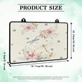 thumbnail image 7 of Renewold Stove Top Cover Protector for Glass Stove, Anti-slip Cooktop Mat Scratch Resistant Oven Mat Protector Range Cover Extra Kitchen Space, Dragonfly Flower Beige, 7 of 7