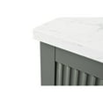 thumbnail image 3 of Vanity Art 48" Double Door Bathroom Vanity with Sink, Freestanding Storage Cabinet with Engineered Marble Top, Flip Down Tray, Drawer, and Shelf, 3 of 6
