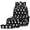 Black, variant on Three Piece Printed Backpack Set Campus Primary Secondary School Students Schoolbag Meal Bag Combo Back to School Supplies