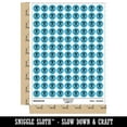 thumbnail image 2 of Danger Poison Skull and Cross Bones 200+ Round Stickers - Light Blue - Gloss Finish - 0.50" Size, 2 of 3