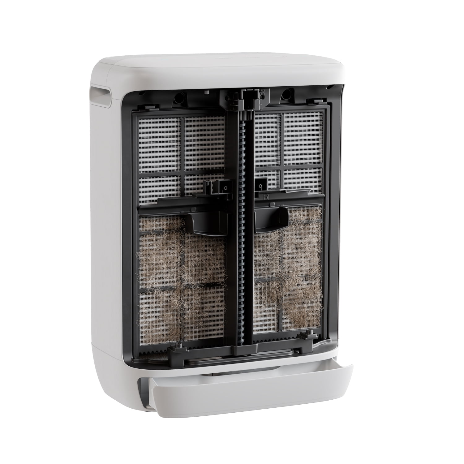 Levoit Vital Pet Pro 1100 Sq Ft 3-Stage Filtration Smart Self-Cleaning Pet Air Purifier, White