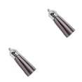 thumbnail image 2 of Llavero Encantos Creativo Cateissary 28 Piezas Borla Gris Claro, 2 of 6