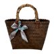 thumbnail image 1 of Bolsas de mano para mujer, de punto, a la moda, con asa superior, para mujer, versátiles para vacaciones, 1 of 9