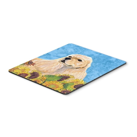 Cocker Spaniel in Summer Flowers Mouse Pad Hot Pad or Trivet price history on PriceWatchPro