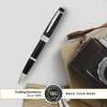 thumbnail image 4 of Cross Bailey™ Black Lacquer Rollerball Pen, 4 of 7